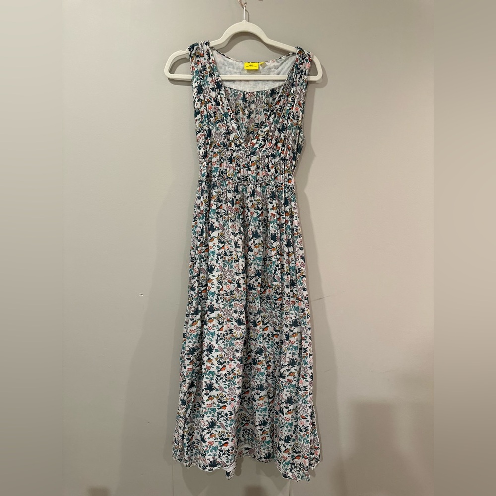 Roberta Roller Rabbit Multicolor Floral Maxi Dress